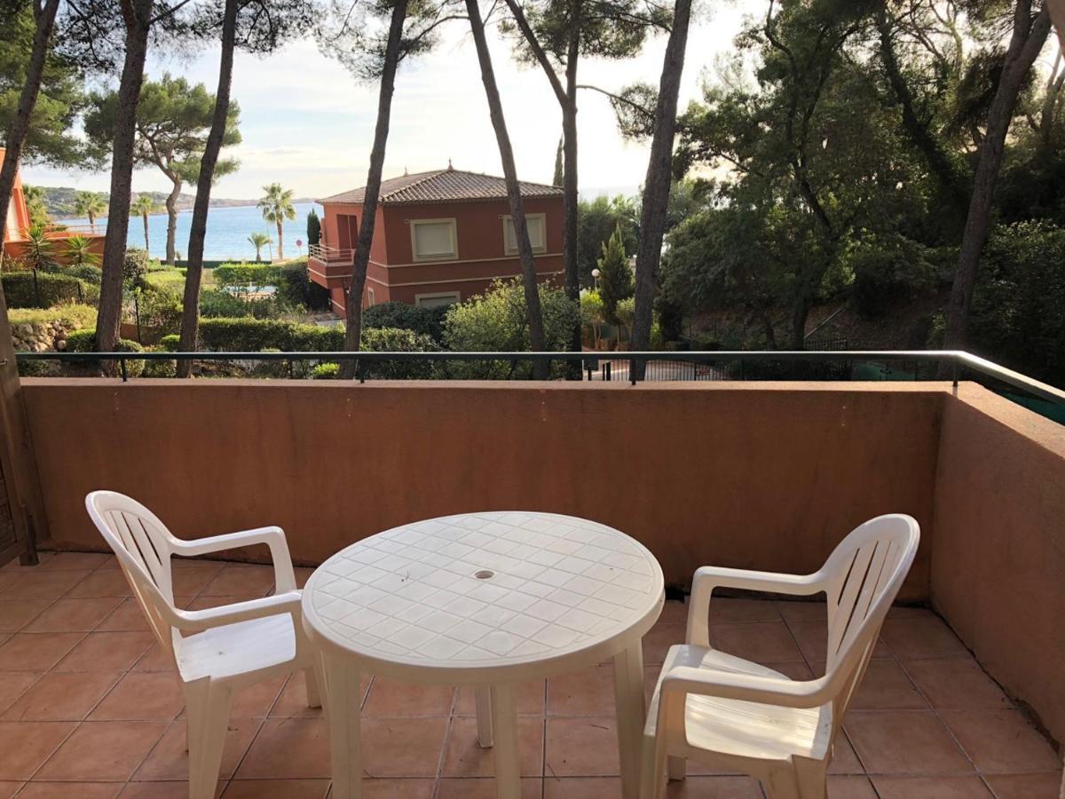 50M Plage T2 Grande Terrasse Vue Mer Climatise Piscine Chauffee, Parking Clos Gratuit Sanary-sur-Mer Exteriér fotografie